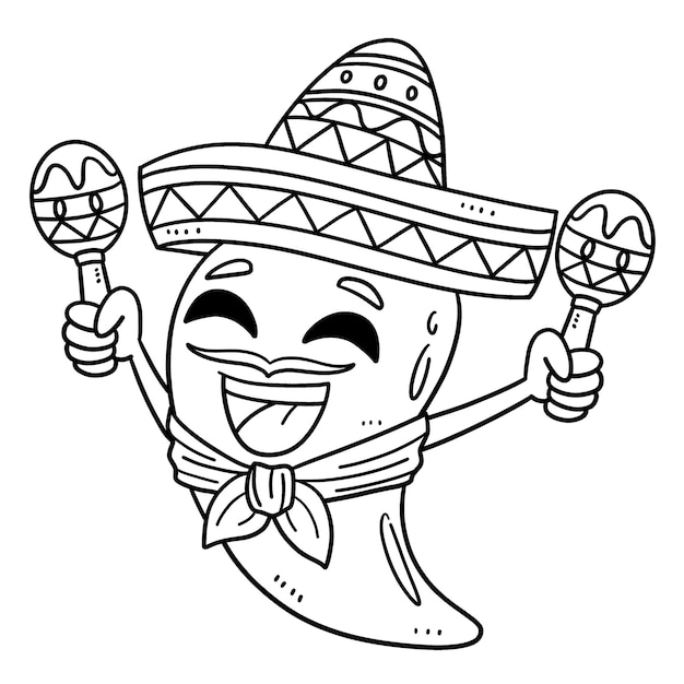 Cinco de mayo coloring pages images