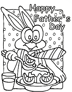 Fathers day free coloring pages