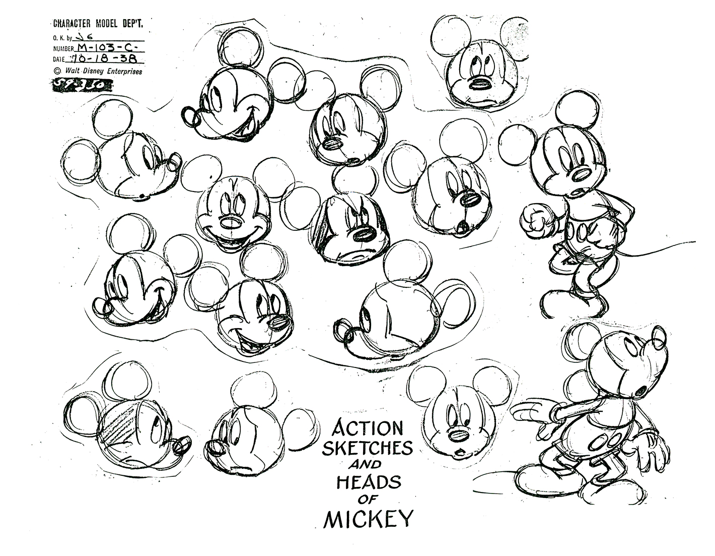 The multiple emotions of mickey