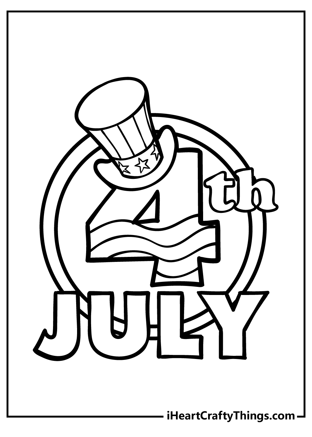 Th of july coloring pages free printables