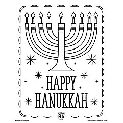 Kids hanukkah free printable coloring page crate kids