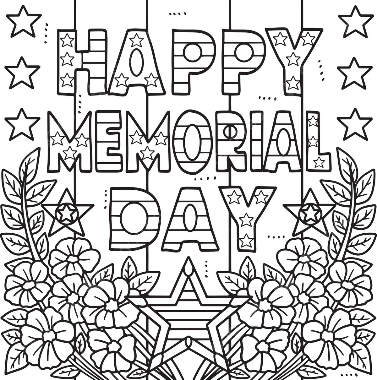 Happy memorial day coloring page for kids tombstone remembrance day coloring vector tombstone drawing ring drawing kid drawing png and vector with transparent background for free download
