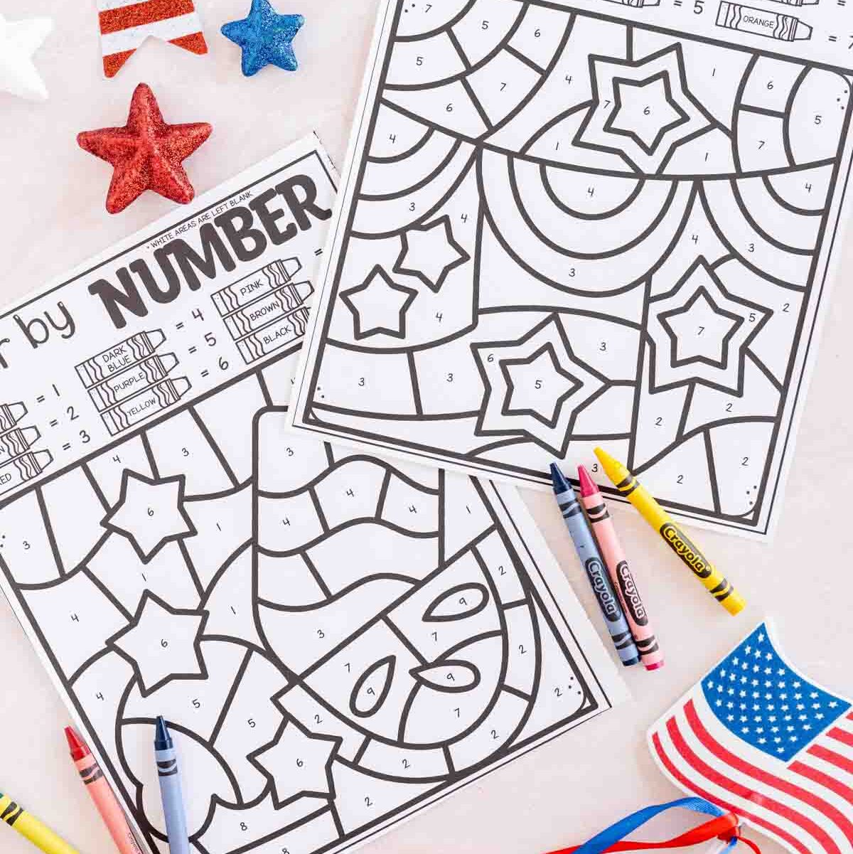 Free printable memorial day coloring pages for kids