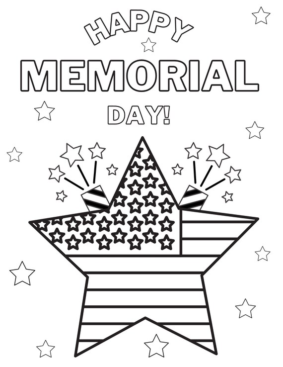 Memorial day coloring page memorial day printables memorial day coloring book memorial day pdf memorial day coloring memorial coloring