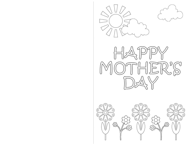 Printable mothers day coloring pages to keep kids busy give mom some me time mothers day card template mothers day coloring pages mothers day coloring cards