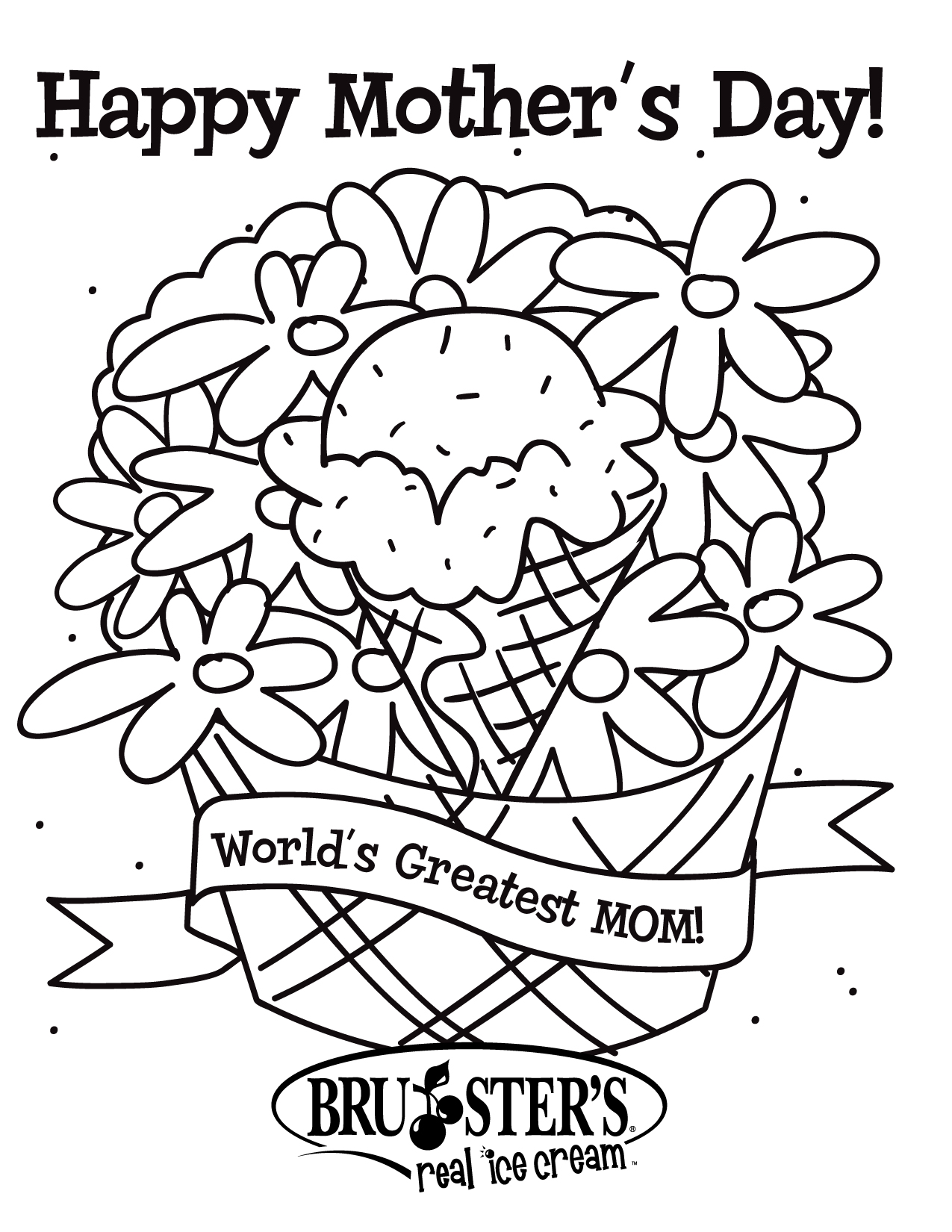 Free printable mothers day coloring pages for kids