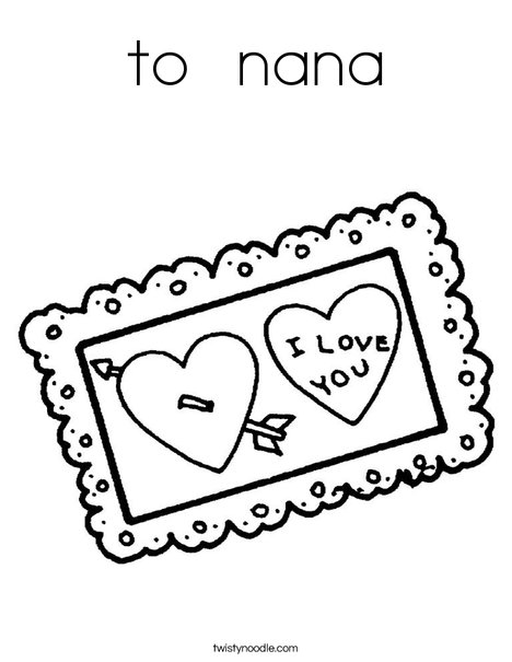 To nana coloring page