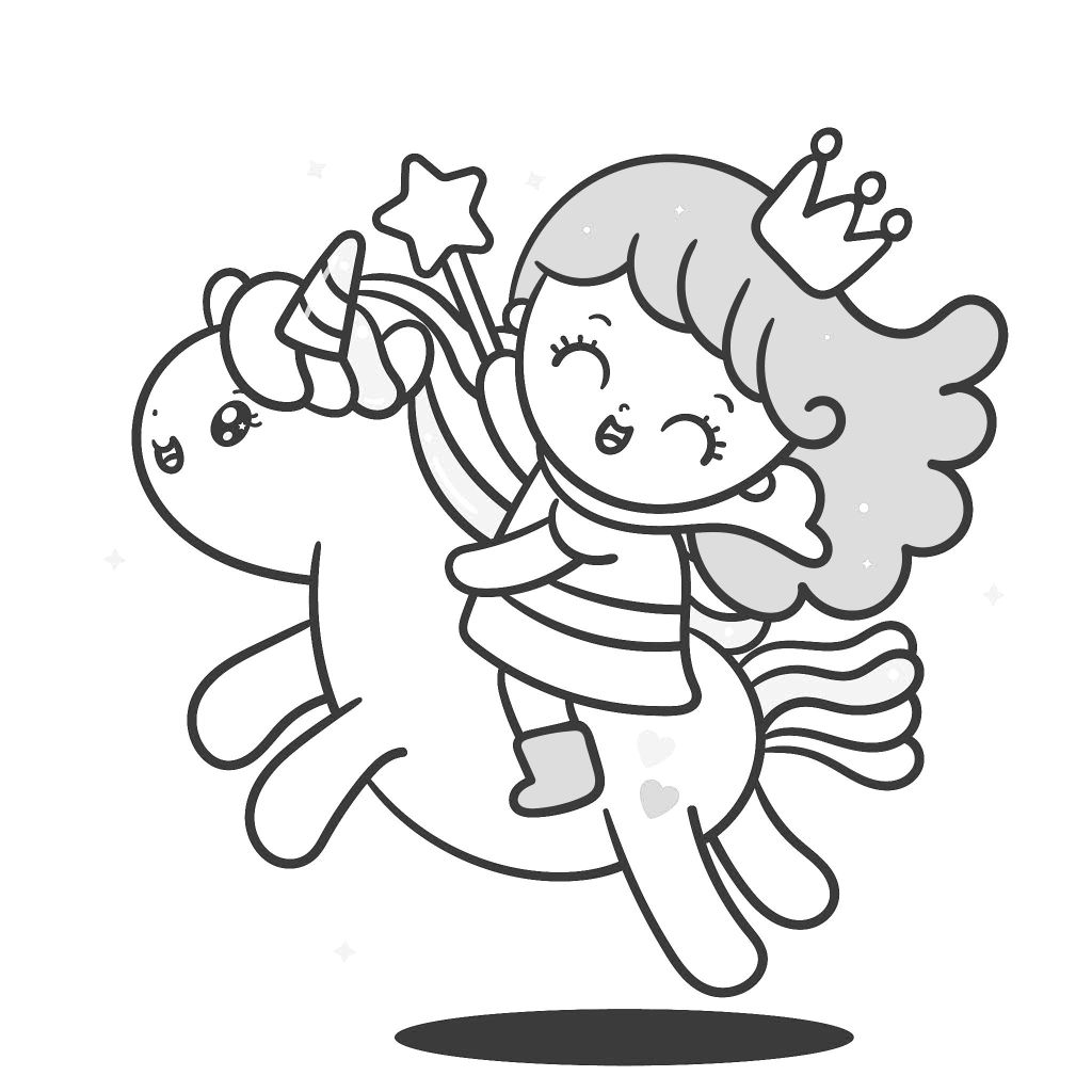 The cutest princess coloring pages for free