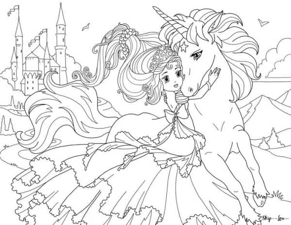 Princess coloring pages skip to my lou