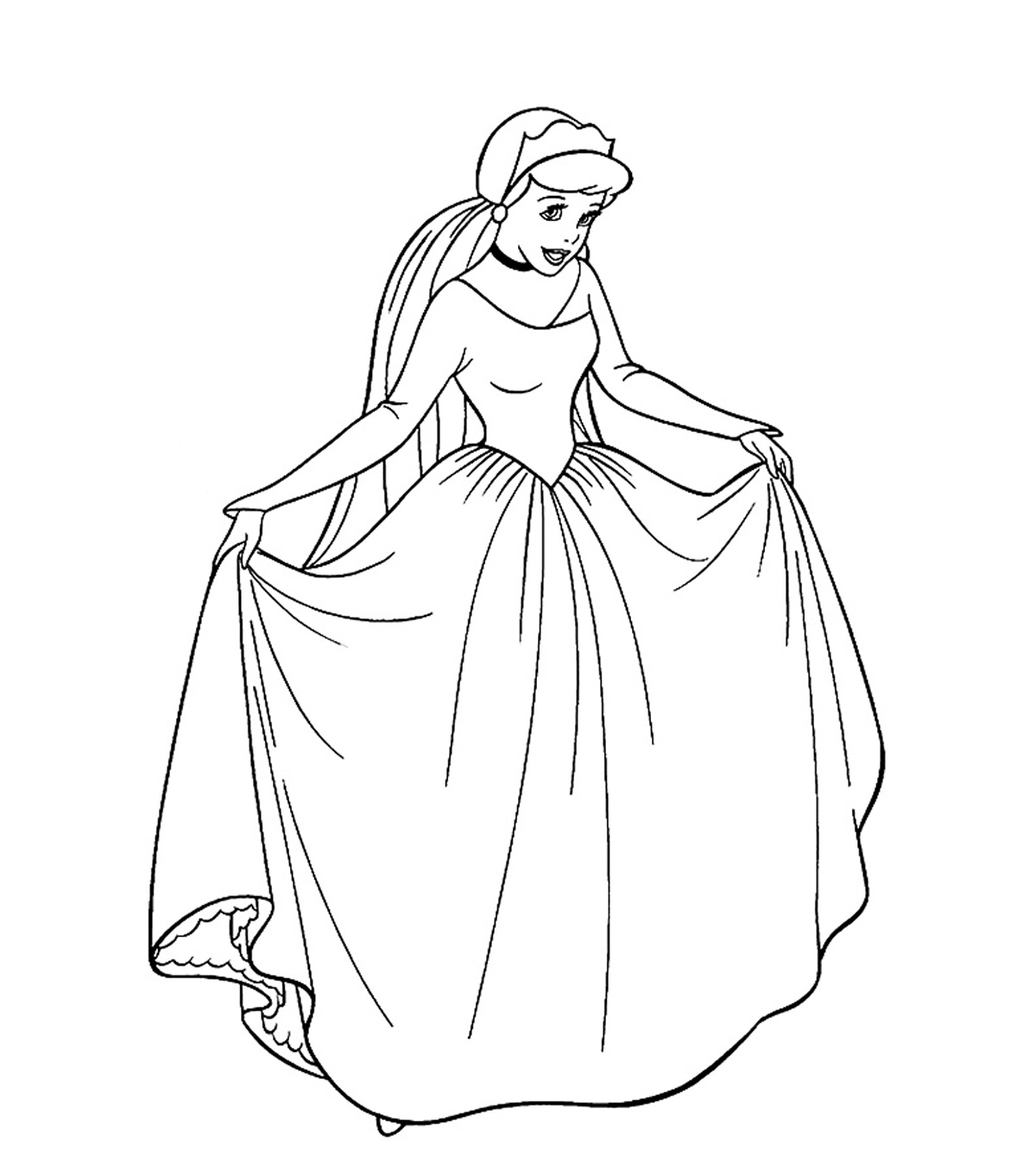 Top free printable princess coloring pages online