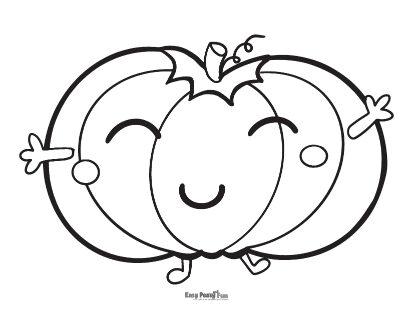 Pumpkin coloring pages