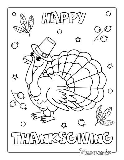 Free thanksgiving coloring pages for kids adults