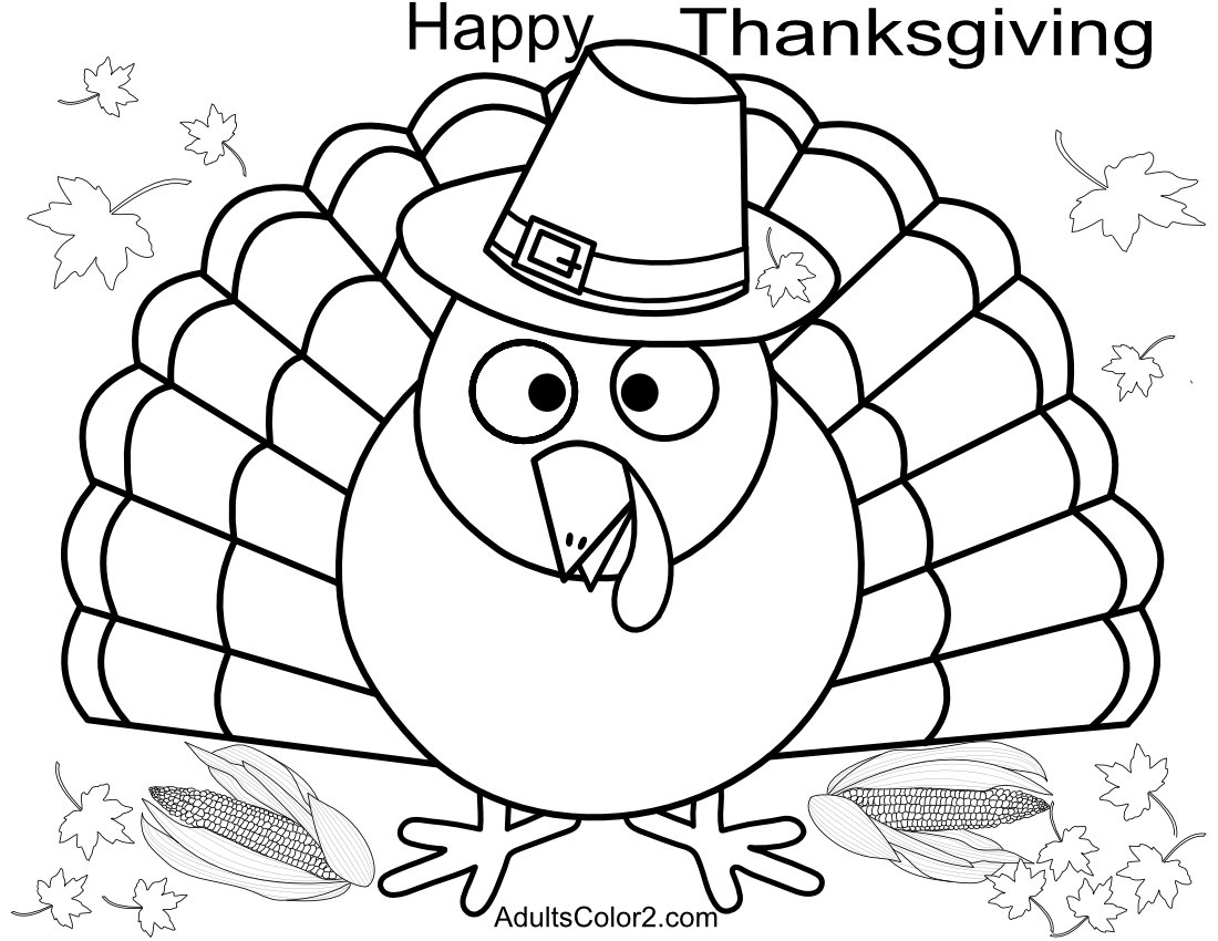 Thanksgiving coloring pages tint yourself a turkey