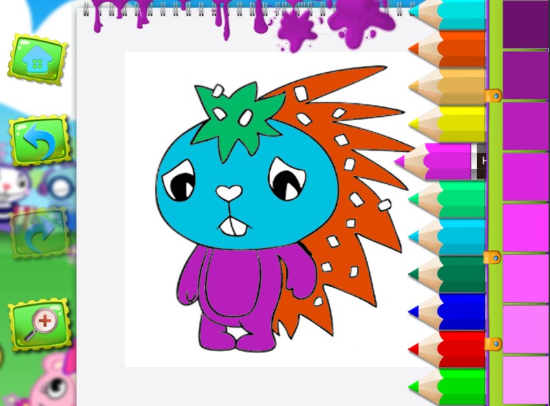 Coloring happy tree friends â apps