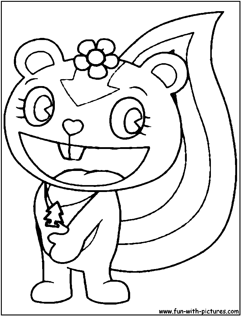 Happytreefriends coloring pages