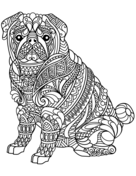 Hard animal coloring pages free printable pictures