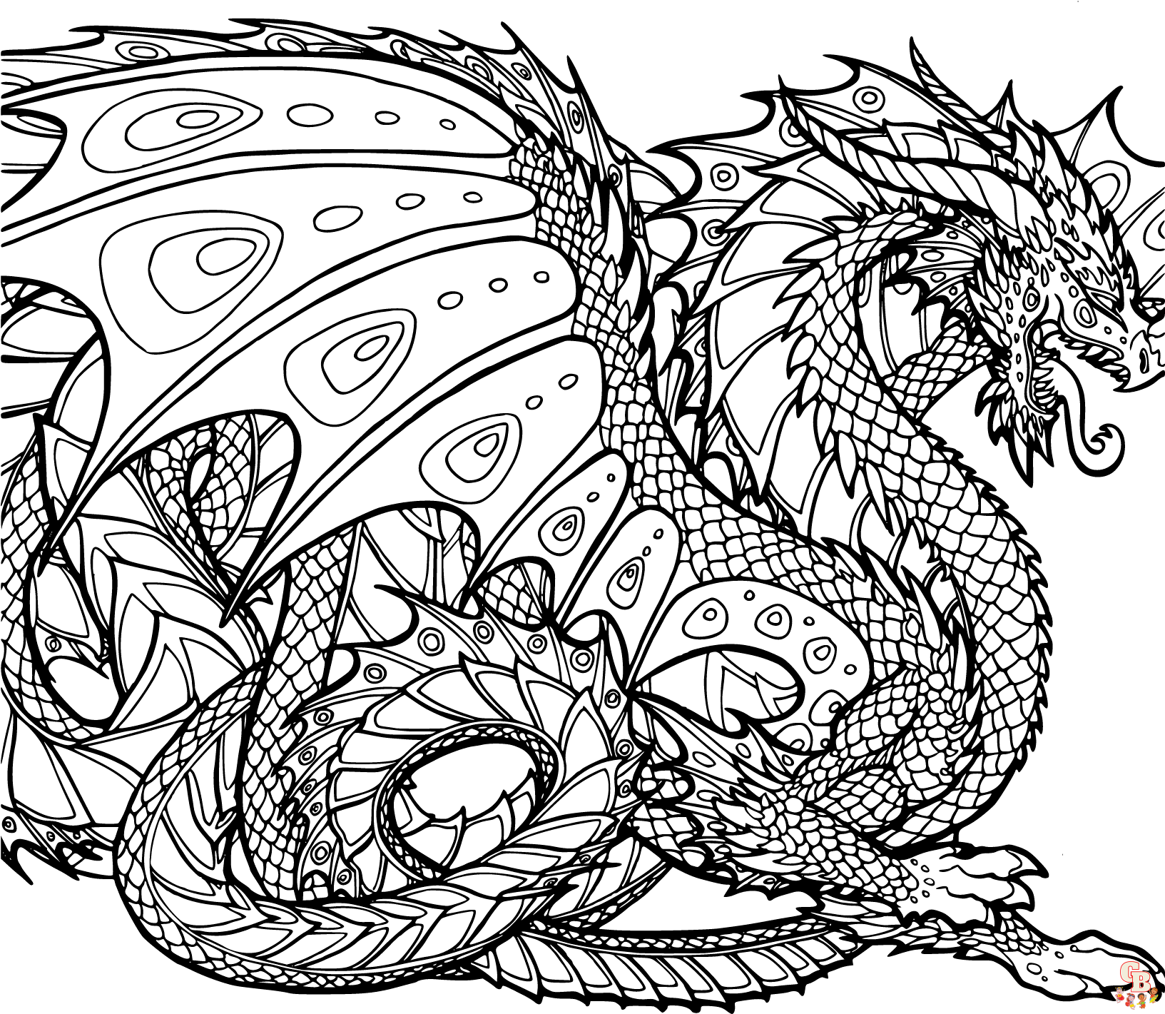 Printable hard coloring pages free for kids and adults