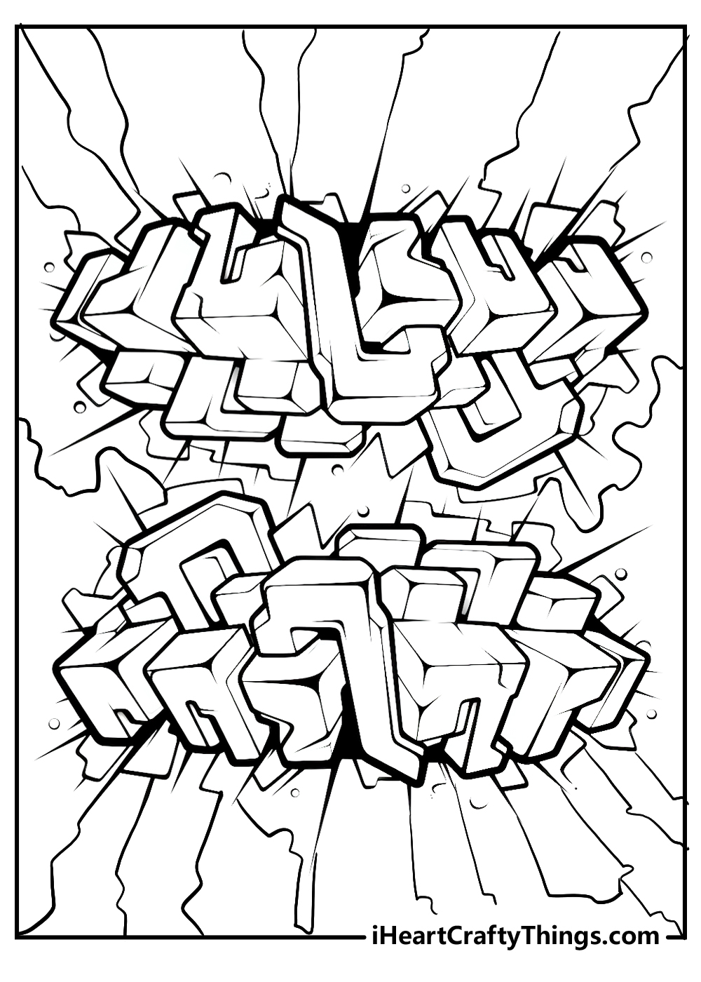 Printable graffiti coloring pages updated