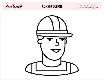 Construction coloring pages for your future foreperson no hardhat required