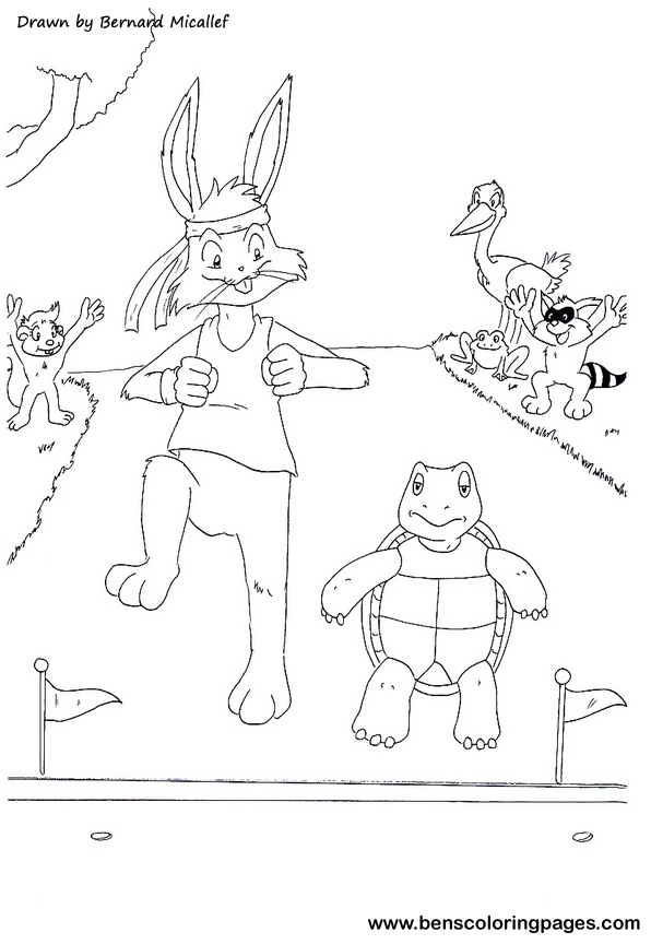 The tortoise and the hare fairy tales