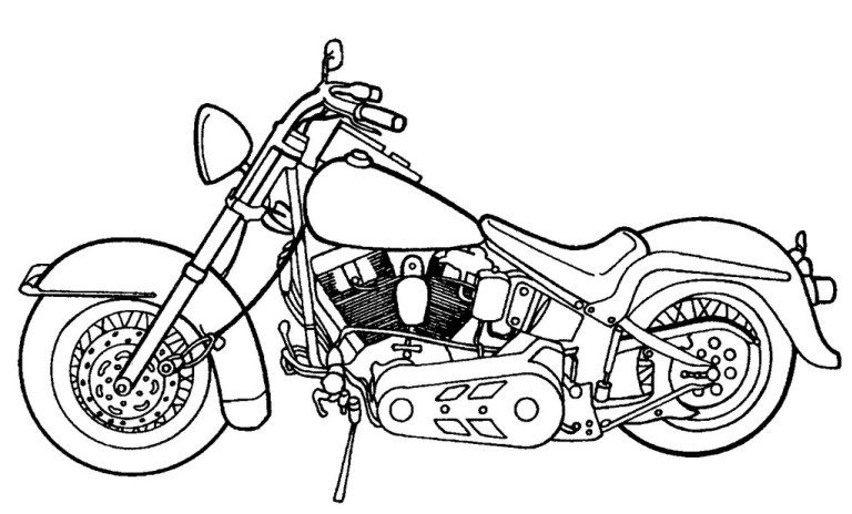 Luxurious harley davidson coloring page free coloring pages harley davidson harley