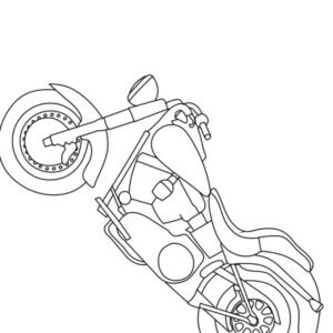Harley davidson coloring pages printable for free download