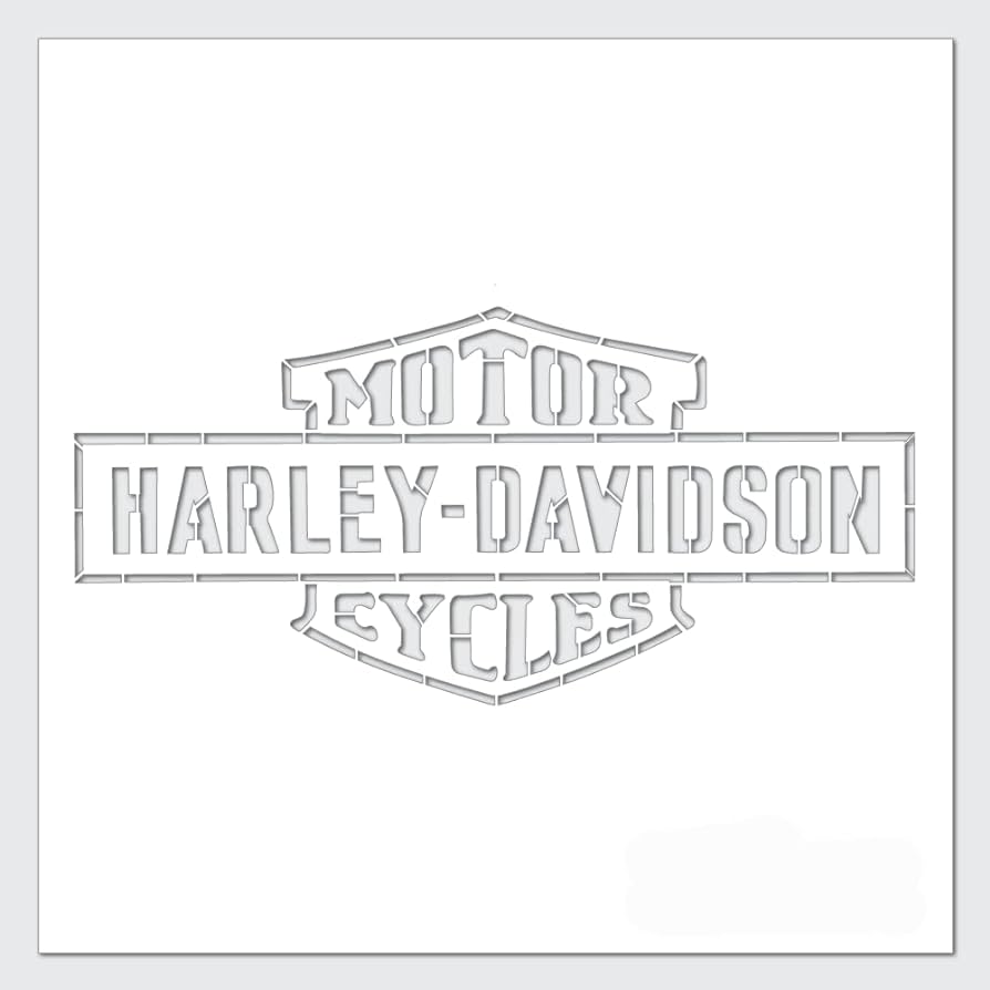 Harley davidson stencil