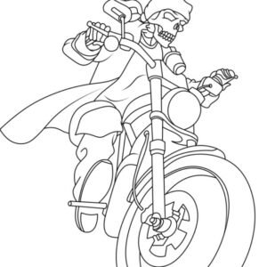 Harley davidson coloring pages printable for free download