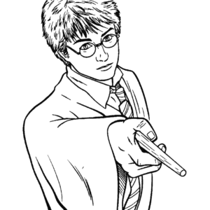 Harry potter coloring pages printable for free download