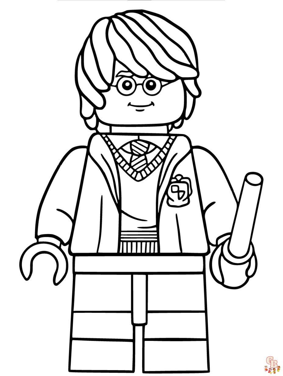 Free harry potter coloring pages for kids