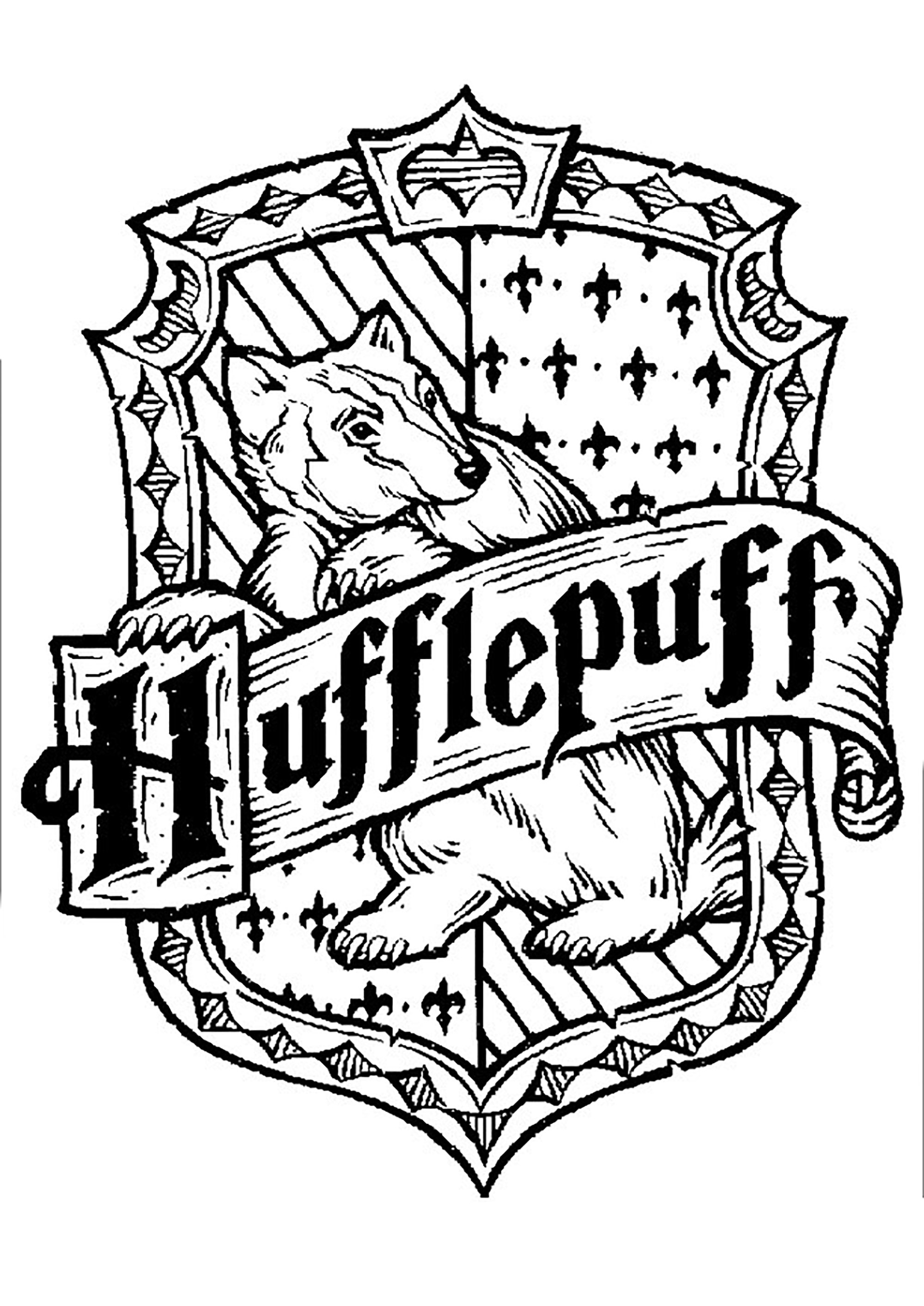 Harry potter free to color for kids