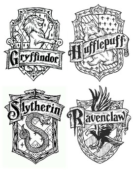 Harry potter sorting hat activity coloring pages by colorfully playing music