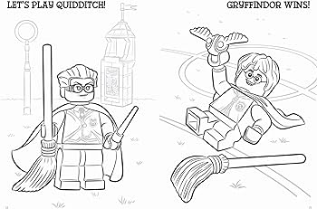 Lego harry potterâ fun to colour buster books books