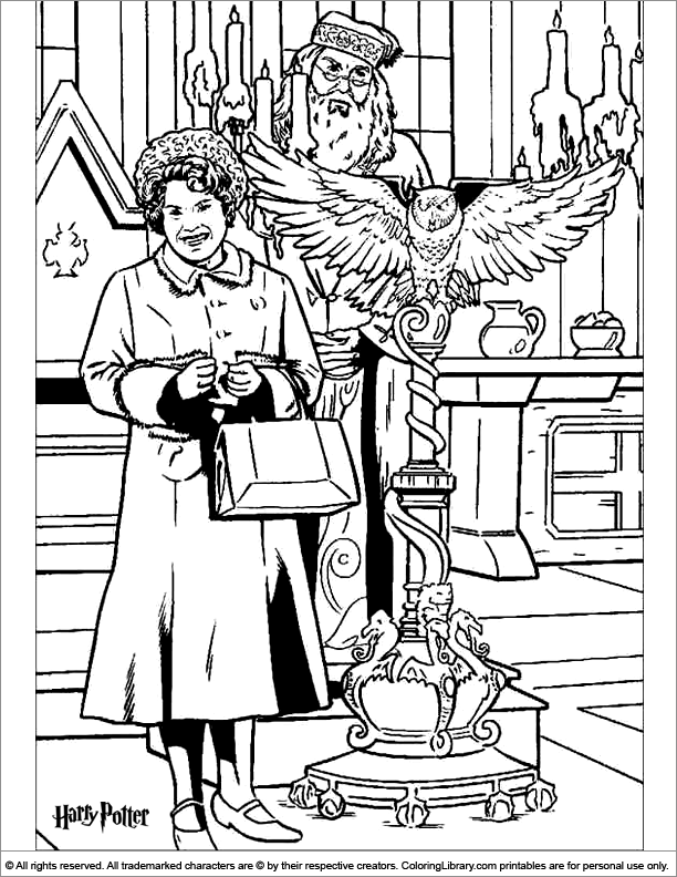 Online coloring page