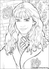 Harry potter coloring pages on coloring