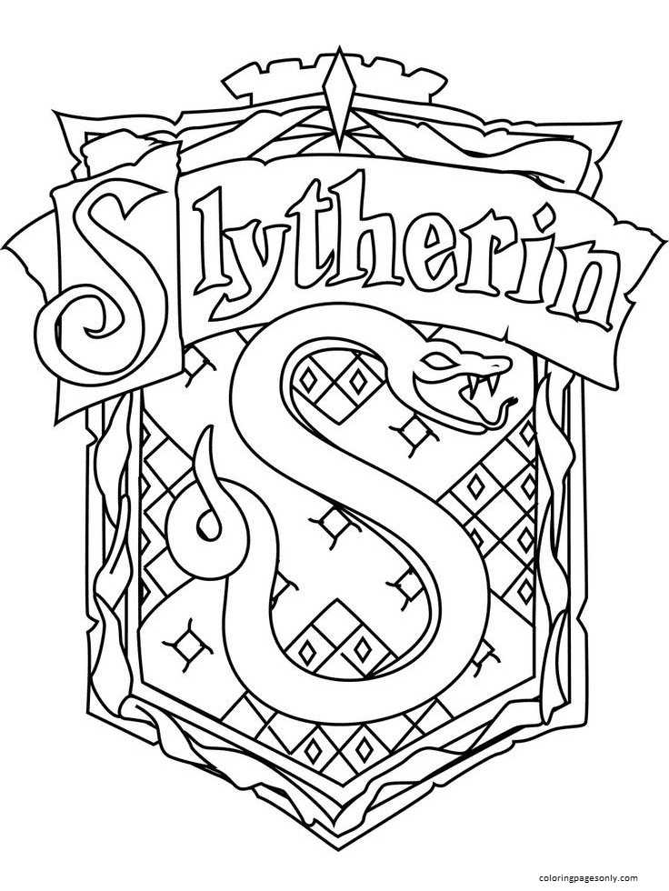 Harry potter coloring pages printable for free download