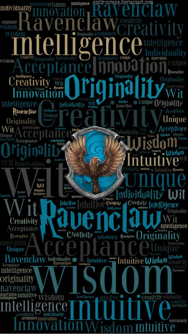 Ravenclaw - HP wallpaper by axolotl_wpapers - Download on ZEDGE™