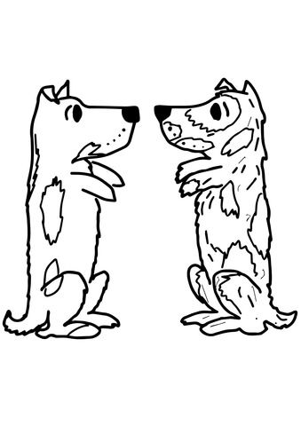 Harry the dog clean and dirty coloring page free printable coloring pages dog template dog coloring page dirty dog