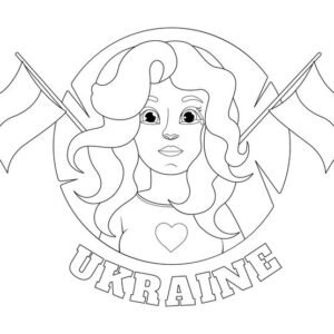 Ukraine coloring pages printable for free download