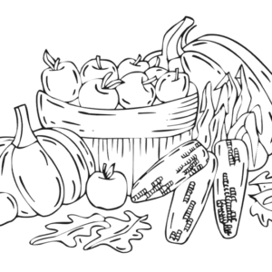 Harvest coloring pages printable for free download