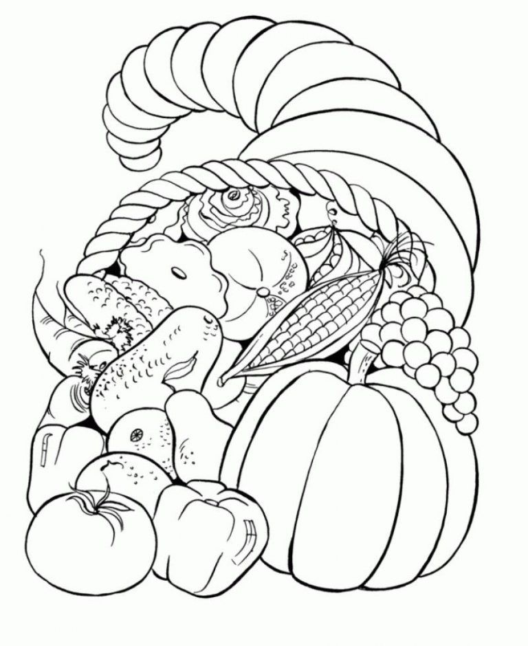 Harvest coloring pages