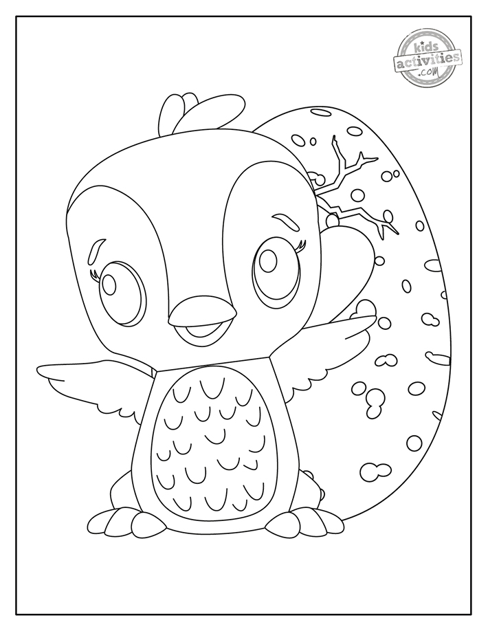 Most adorable free printable hatchimals coloring pages kids activities blog