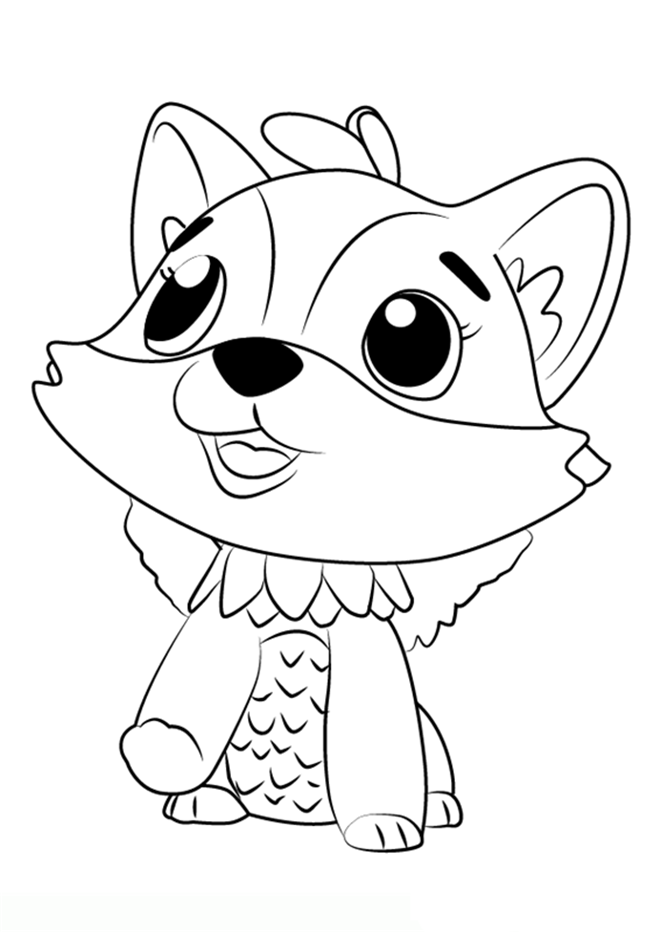 Hatchimals coloring pages