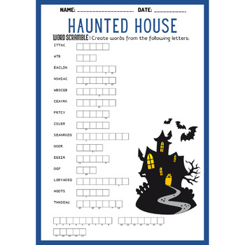 Halloween haunted house