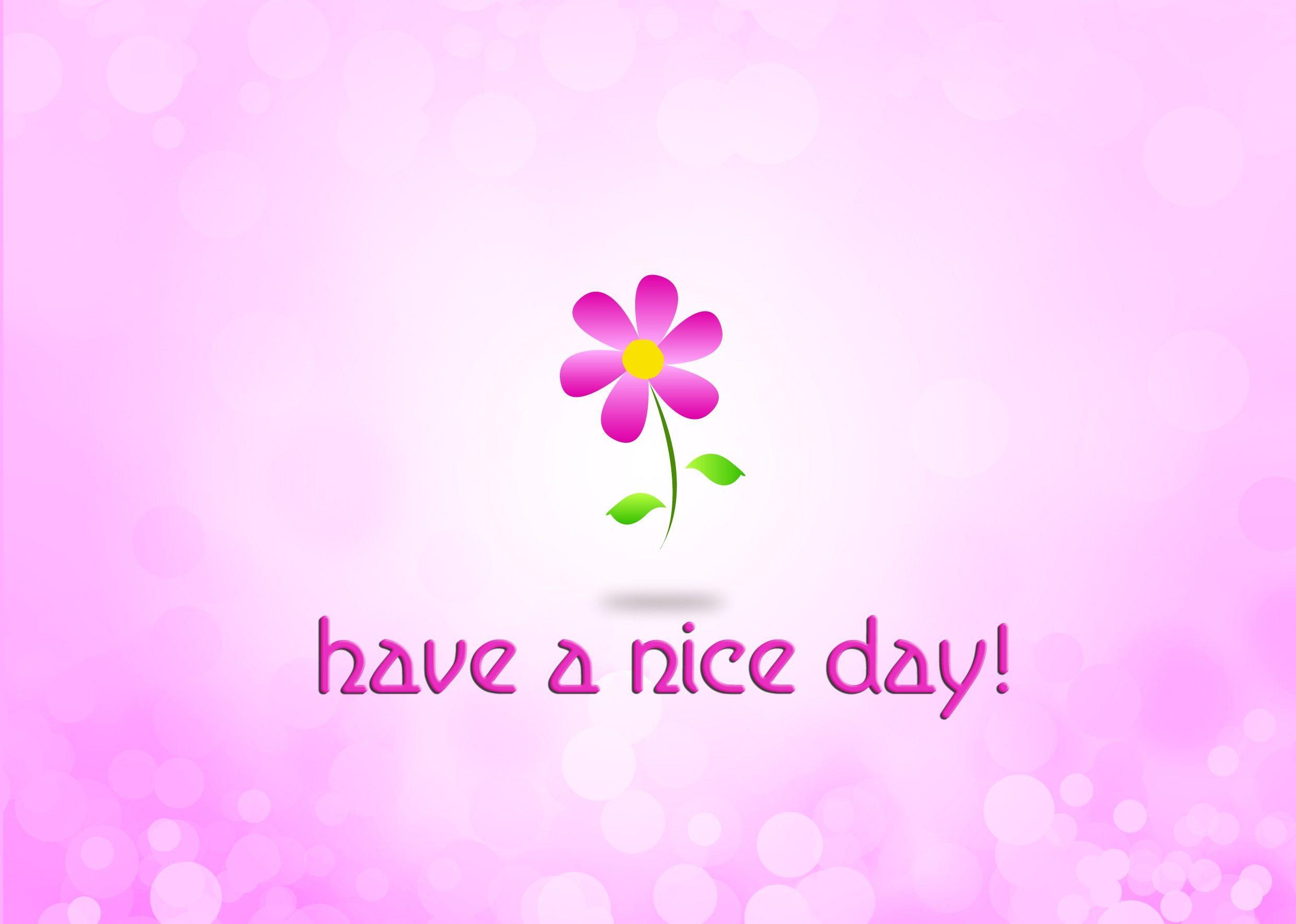 Have a nice day // wallpaper, backgrounds
