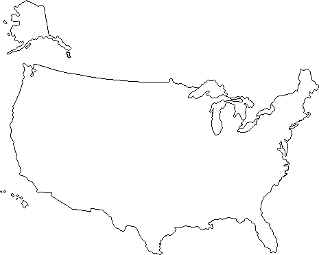 House of hugs u s map coloring page