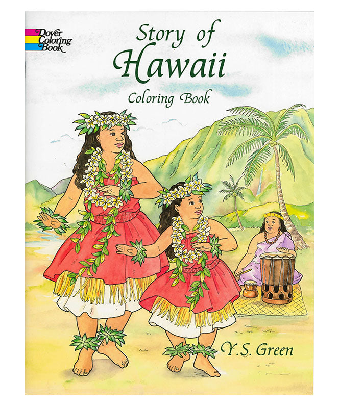 Story of hawaii coloring book