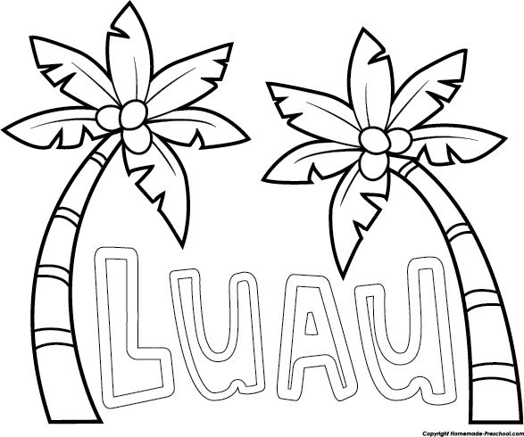 Free luau clipart luau crafts luau theme hawaiian crafts