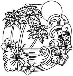 Luau coloring ideas coloring pages luau hawaiian crafts