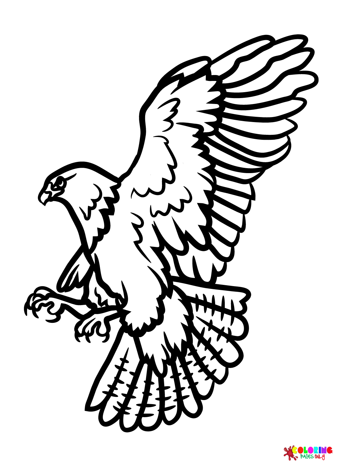 Hawks coloring pages printable for free download